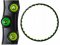 ISO 370 Masážní obruč Hula hoop dvojité magnety