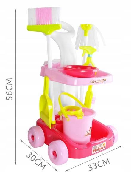 ISO 9429 Detský upratovací vozík Little Helper