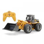 HUINA 1520 RC Buldozer s kovovou lžící 6CH, 2,4GHz 1:18