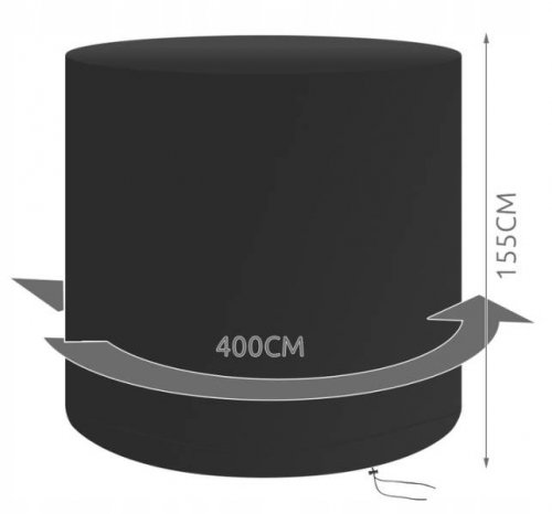 Gardlov 9169 Ochranný vodeodolný vak pre závesné kreslá 400 x 155 cm