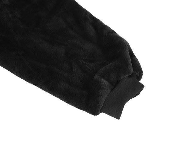 Ruhhy Televízna mikina s kapucňou XXL čierna