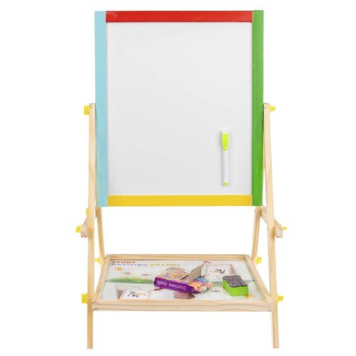 Kruzzel 8905 Multifunkčná obojstranná tabuľa pre deti 42 x 35 cm