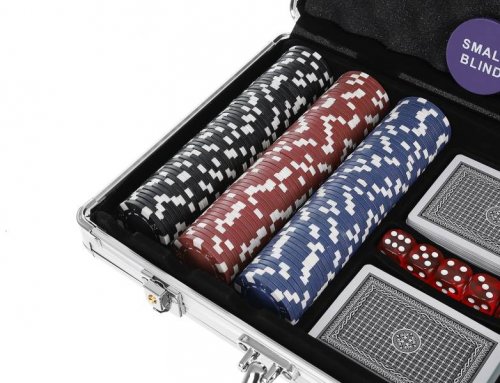 ISO 9554 Poker set 300 žetónov HQ