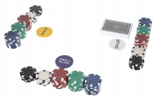 ISO 9554 Poker set 300 žetonů HQ