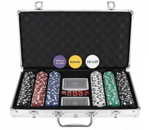 ISO 9554 Poker set 300 žetonů HQ