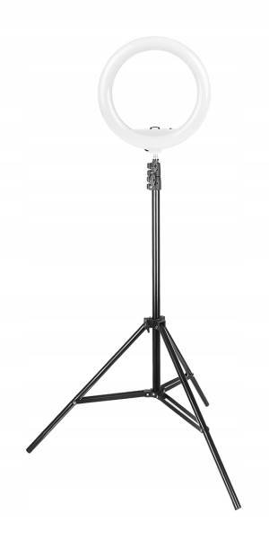 ISO 9630 Prstencová lampa se stativem a dálkovým ovládáním 30W