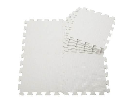 EVA Pěnový koberec 60 x 60 cm 1 ks bílá 