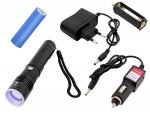 APT Nabíjací LED Svietidlo s UV CREE XR-E Q5 3W