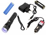 APT Nabíjací LED Svietidlo s UV CREE XR-E Q5 3W