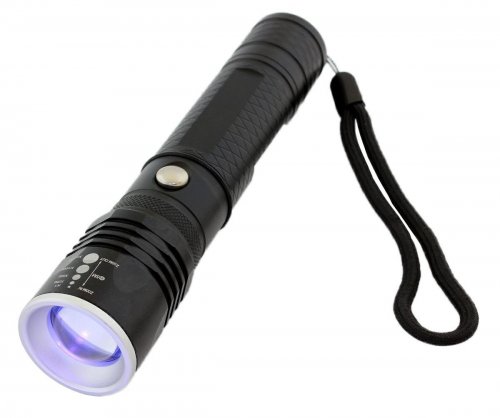 APT Nabíjací LED Svietidlo s UV CREE XR-E Q5 3W