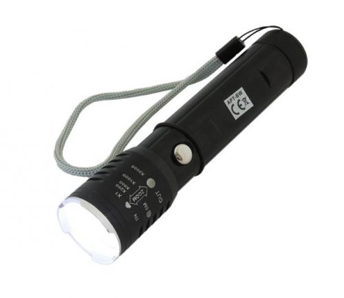 APT Nabíjací LED Svietidlo s UV CREE XR-E Q5 3W
