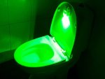 Verk Noční LED světlo na toaletu WC senzor Bowl Brite