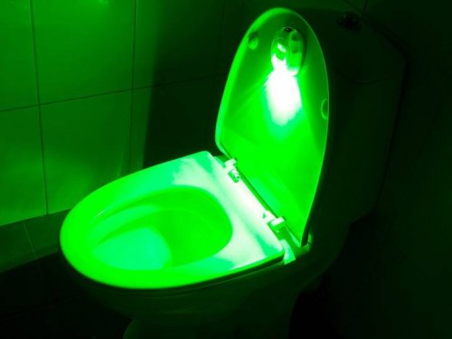 Verk Noční LED světlo na toaletu WC senzor Bowl Brite