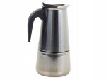 Verk 07045 Moka konvice 12 - 600 ml - stříbrná