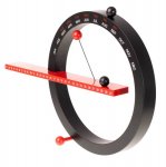 Master Magnetický večný kalendár 365 čiernočervený