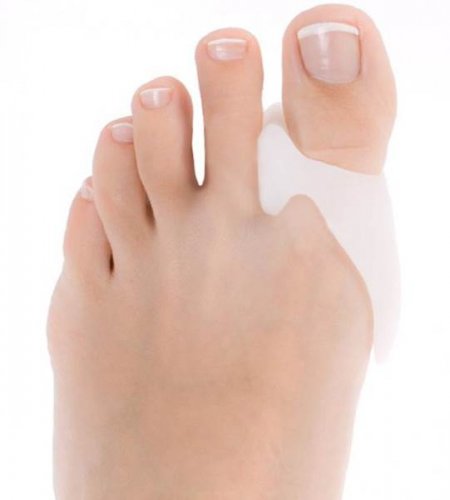 Hallux Gélový medziprstové korektor s bočným chráničom