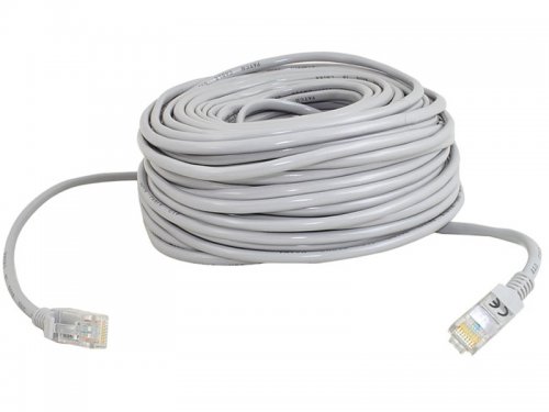 Izoxis Sieťový kábel RJ45-RJ45, 30m šedá