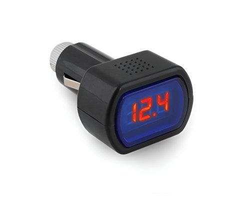 Bigstren 961 Voltmetr LCD Měřič napětí autobaterie 12-24V