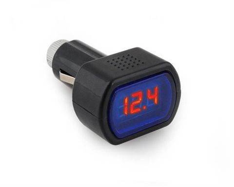 Bigstren 961 Voltmetr LCD Měřič napětí autobaterie 12-24V