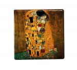 HOME ELEMENTS Magnetky na chladničku štvorec Klimt 6 cm