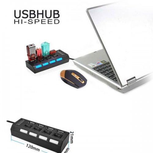 Mini USB Hub 4 Port High Speed ​​Hub