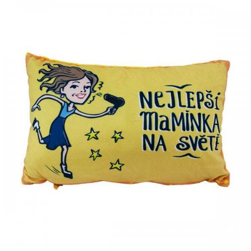 Polštář - nejlepší maminka 40x25 cm CZ